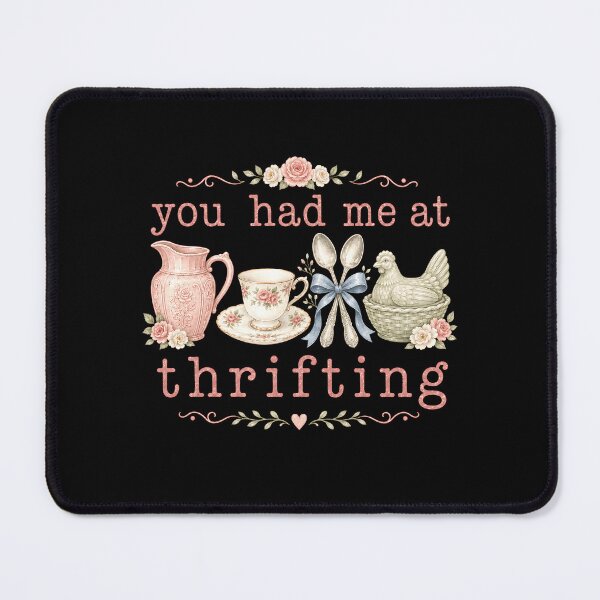 Item preview, You Had Me At Thrifting Retro Thrift designed and sold by KarimSoCute.