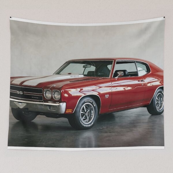 Item preview, Classic Muscle Car Art – Classic Wall Print – AI Automotive Artwork designed and sold by AutoDustDesign.