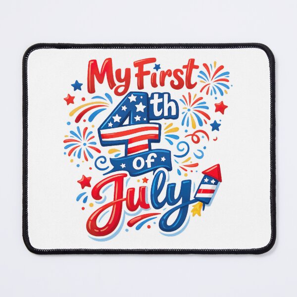 Item preview, My First 4Th Of July designed and sold by graphic-genie.