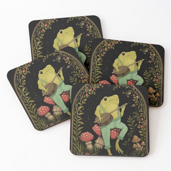 Item preview, Just A Girl Who Loves Frogs Cute Kawaii Frog Lover Art Vintage Retro designed and sold by MiALopezArt.