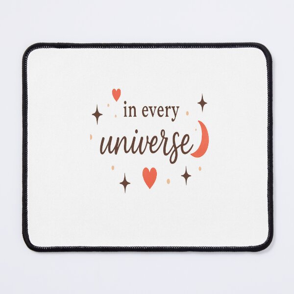 Item preview, In Every Universe Minimal Romantic Aesthetic Design designed and sold by Lovestickerco.