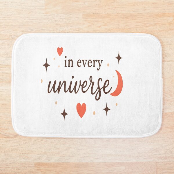 Item preview, En cada universo, diseño estético romántico minimalista designed and sold by Lovestickerco.