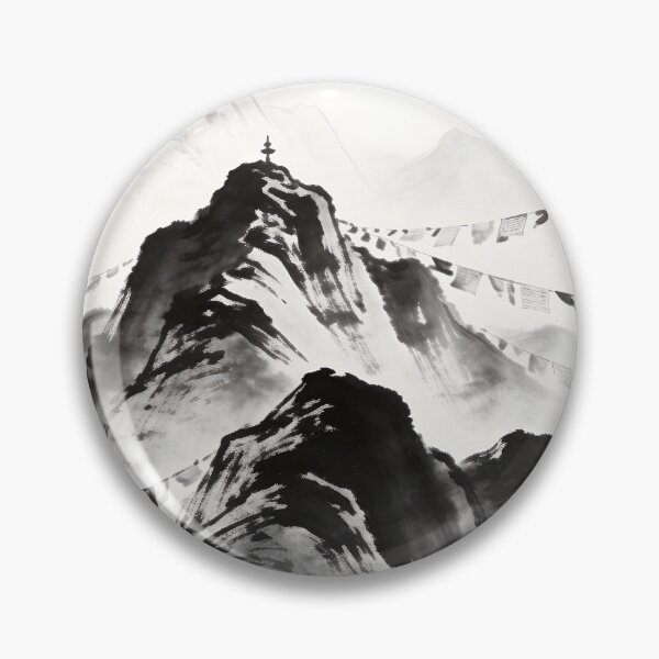 Item preview, Tibetan Snow Mountain Landscape designed and sold by bocai1994.