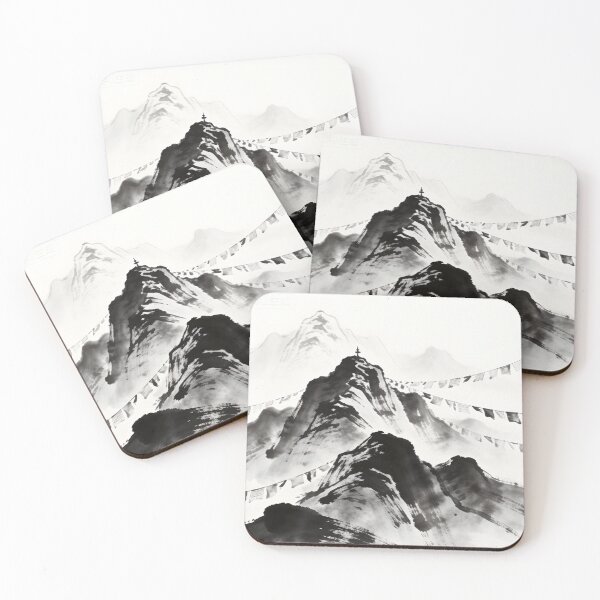 Item preview, Tibetan Snow Mountain Landscape designed and sold by bocai1994.