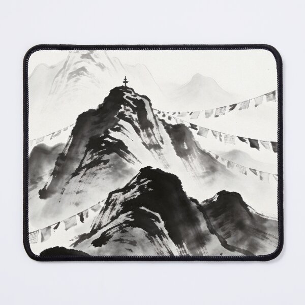 Item preview, Tibetan Snow Mountain Landscape designed and sold by bocai1994.