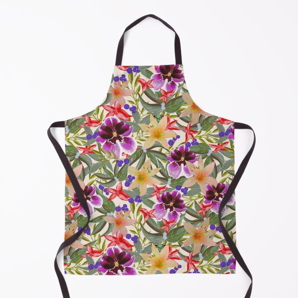 Item preview, Maximalist Tropical Floral with Hidden Tree Frog designed and sold by FeeArtDesign.