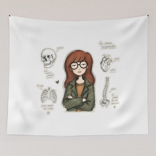 Item preview, Daria Vintage Anatomy Ledger designed and sold by LIS AND MELIVERSO.