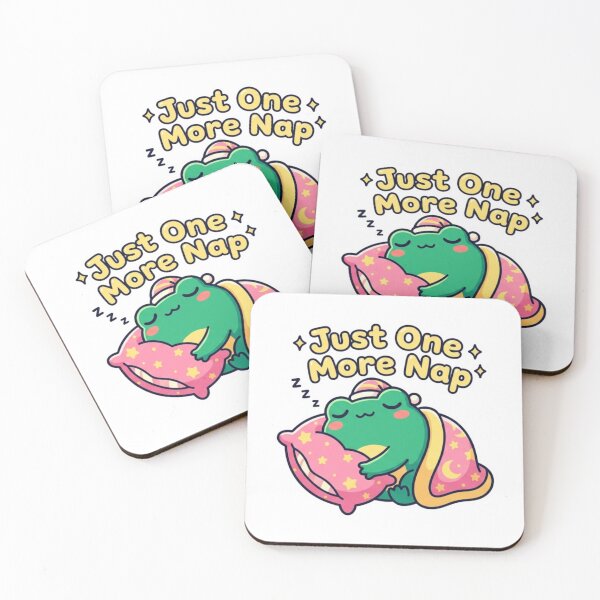 Item preview, Copy of Just One More Nap Frog – Sleepy Hoodie Frog Cozy Cartoon Design designed and sold by ArtsyExplorer.
