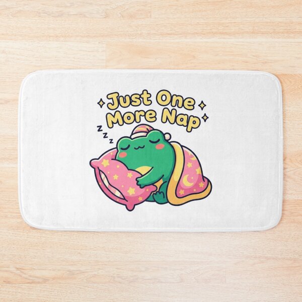 Item preview, Copy of Just One More Nap Frog – Sleepy Hoodie Frog Cozy Cartoon Design designed and sold by ArtsyExplorer.