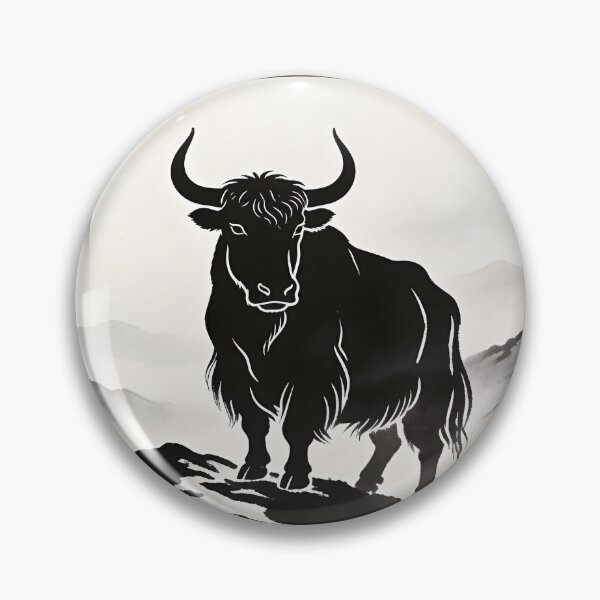 Item preview, Wild Yak Standing on Mountain Rock designed and sold by bocai1994.