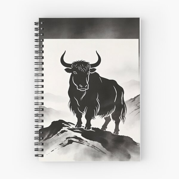 Item preview, Wild Yak Standing on Mountain Rock designed and sold by bocai1994.
