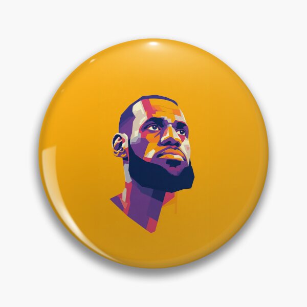 Item preview, Head LeBron James Lakers Minimal King designed and sold by SPORT SHOP.