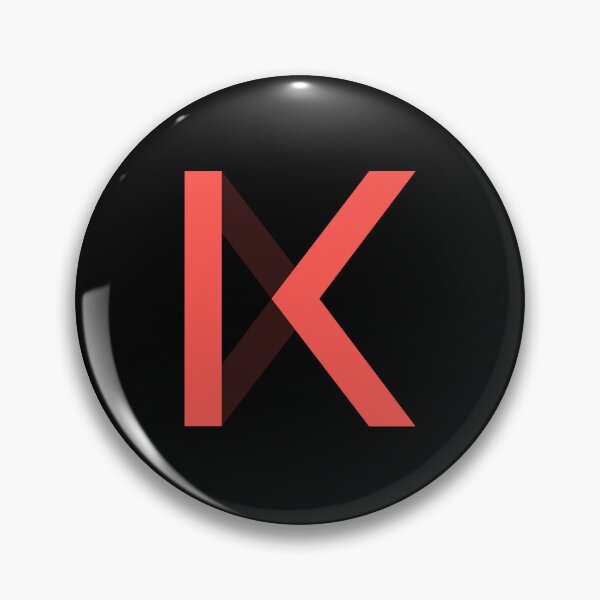 Item preview, Kava IO KAVA Crypto Logo Geometric Red Emblem designed and sold by amamspk.