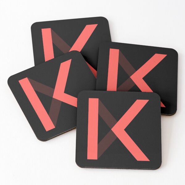 Item preview, Kava IO KAVA Crypto Logo Geometric Red Emblem designed and sold by amamspk.