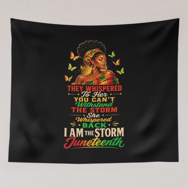 Item preview, Juneteenth 1865 I'm The Storm Black Women designed and sold by KarimSoCute.