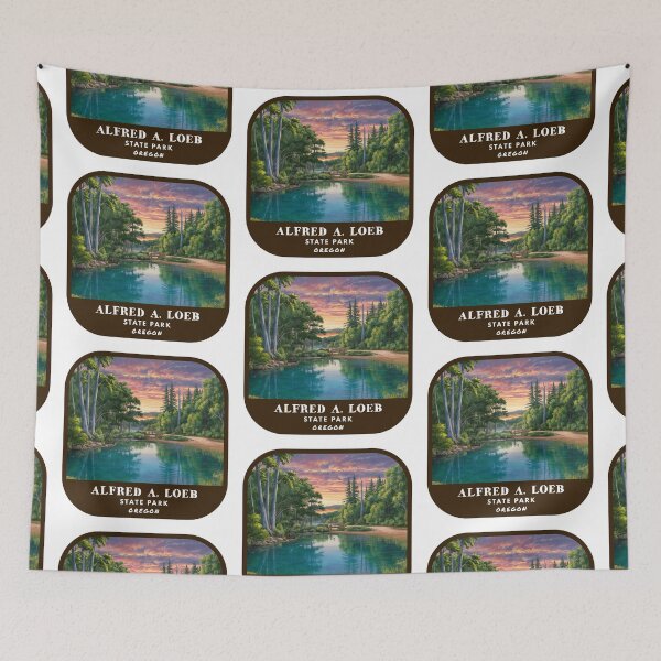 Item preview, Alfred A. Loeb State Park (Oregon) designed and sold by RabbitK.