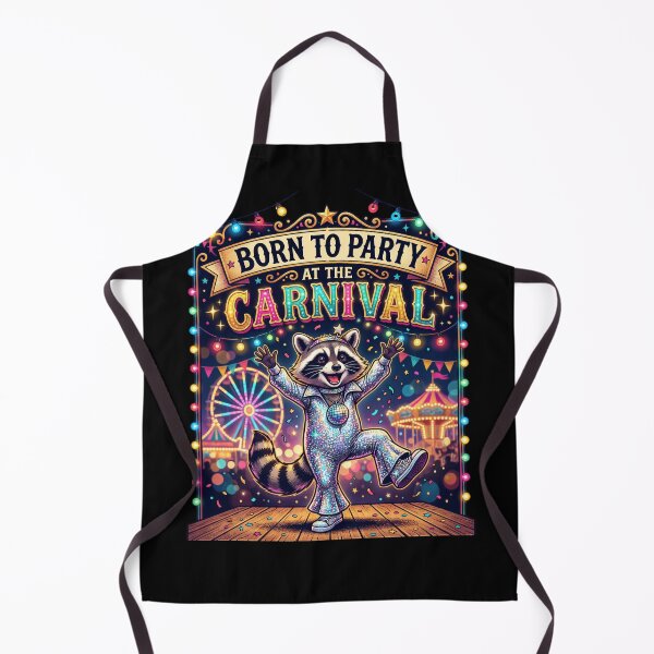 Item preview, Funny Disco Raccoon Carnival Party Lover Retro Festival Animal Meme Gift designed and sold by Im-Ara.