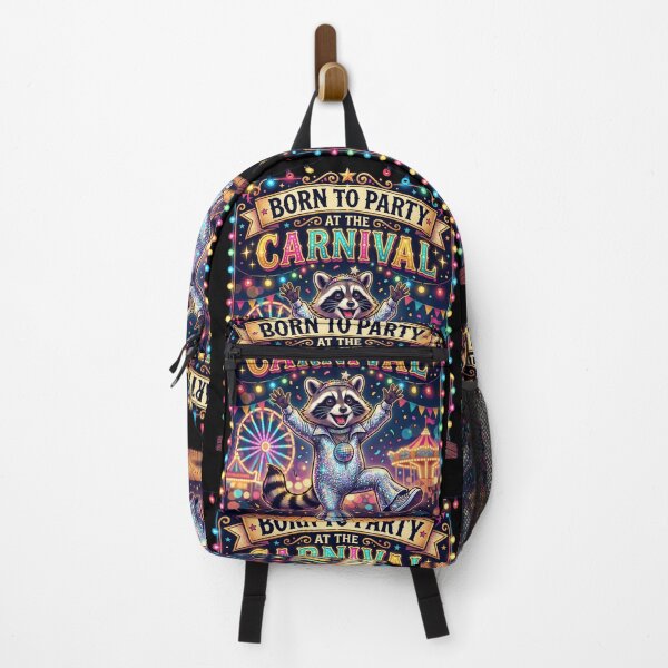 Item preview, Funny Disco Raccoon Carnival Party Lover Retro Festival Animal Meme Gift designed and sold by Im-Ara.