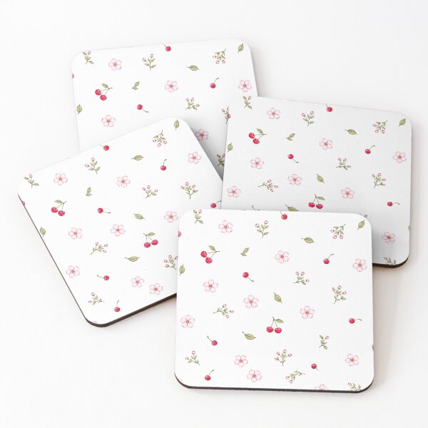Item preview, Cherry Blossom Cottagecore Botanical Pattern designed and sold by pola-pola.