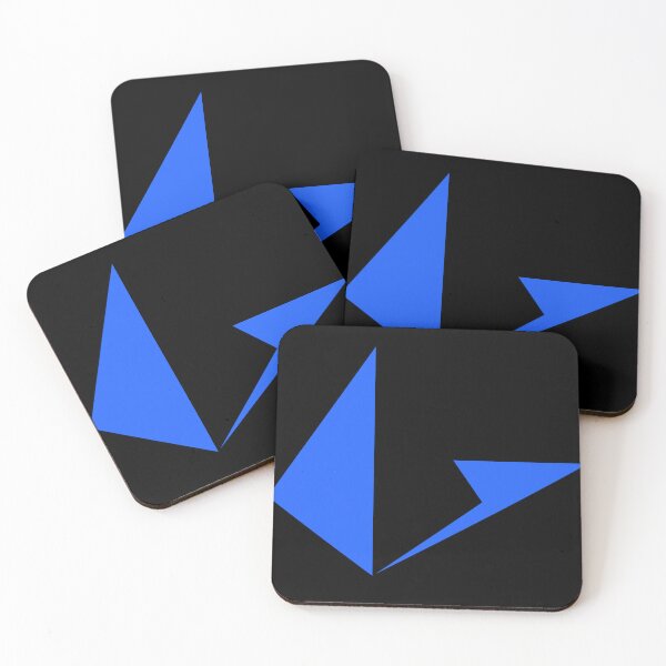Item preview, Loopring LRC Crypto Logo Blue Geometric Shapes designed and sold by amamspk.
