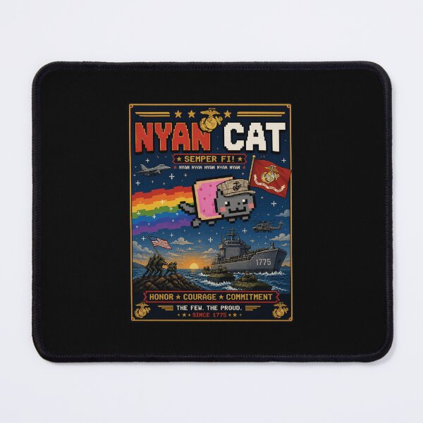 Item preview, Nyan Cat Marine Corps designed and sold by Teufelskatze7.