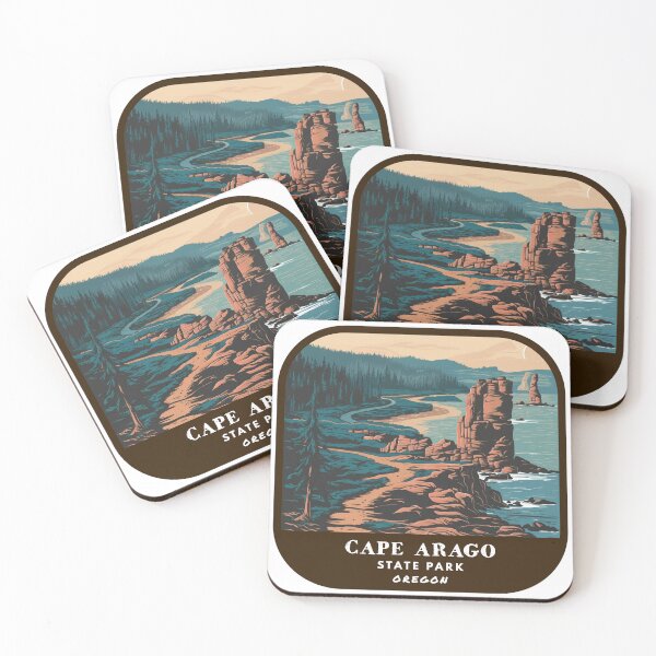Item preview, Cape Arago State Park (Oregon) designed and sold by RabbitK.