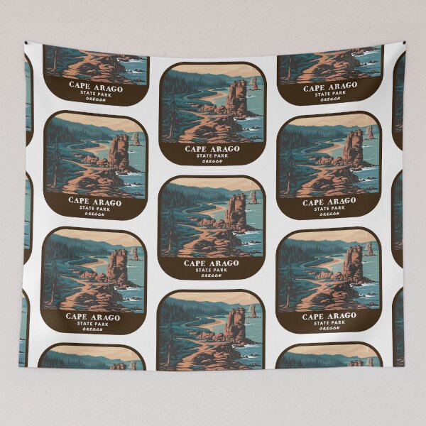 Item preview, Cape Arago State Park (Oregon) designed and sold by RabbitK.