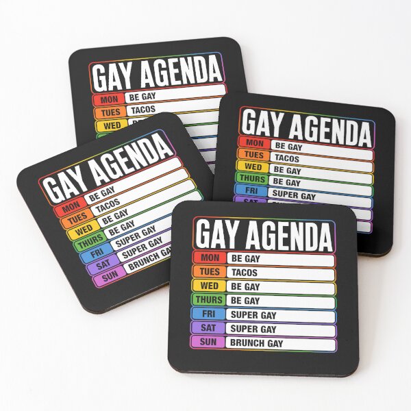 Item preview, LGBT Pride Gay Agenda Homo designed and sold by KarimSoCute.