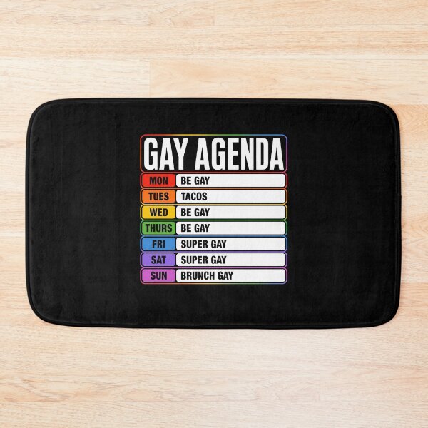 Item preview, LGBT Pride Gay Agenda Homo designed and sold by KarimSoCute.