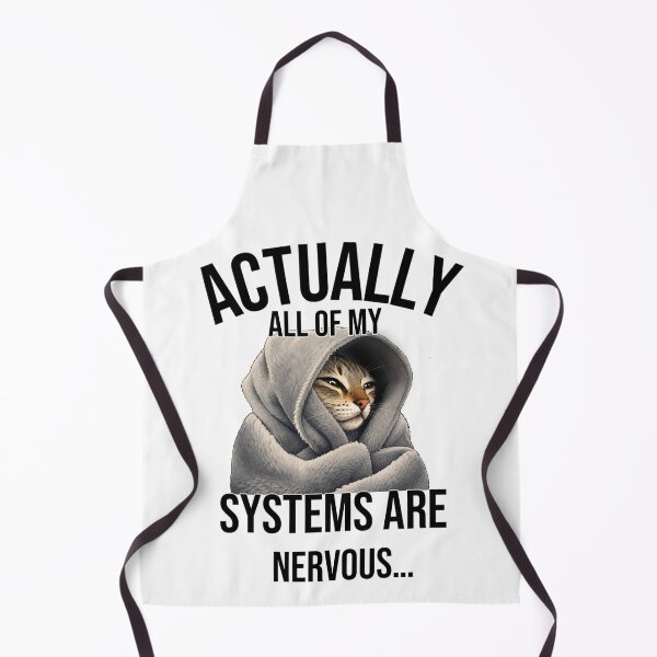 Item preview, Nervous cat designed and sold by Mazkeratii.