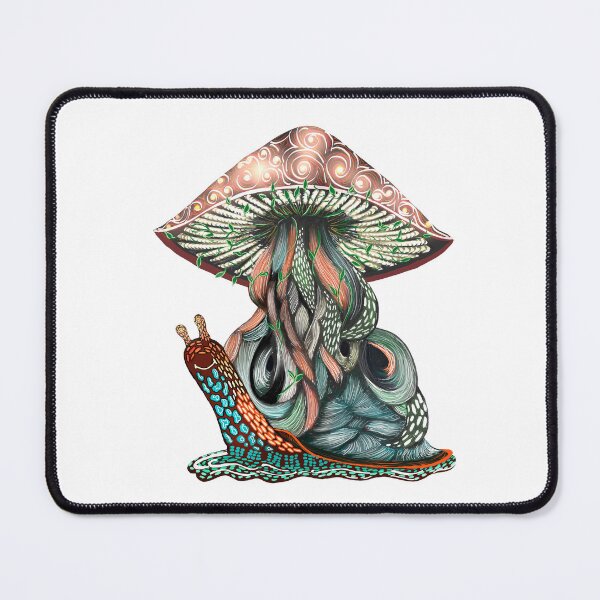 Item preview, Shroomie the Snail in Living Color  designed and sold by MyTimeDesign.