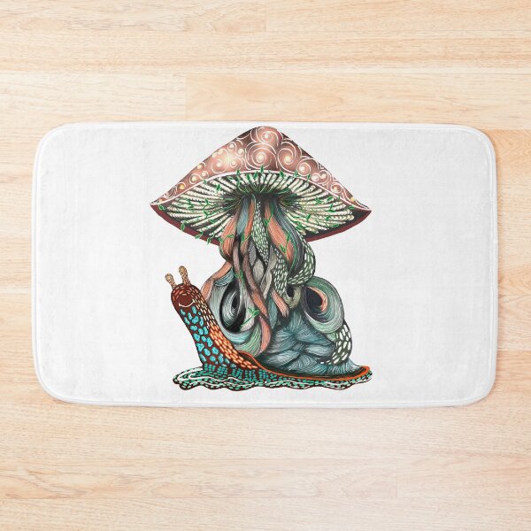 Item preview, Shroomie the Snail in Living Color  designed and sold by MyTimeDesign.