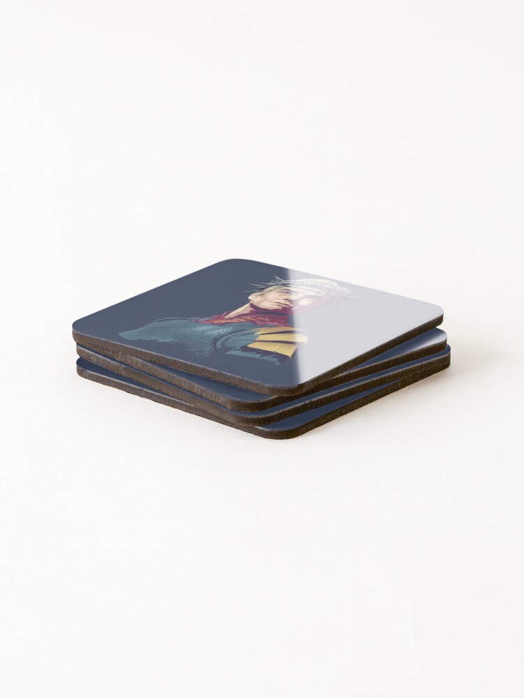 Thumbnail 4 of 5, Coasters (Set of 4), Homelander designed and sold by ilustracool.
