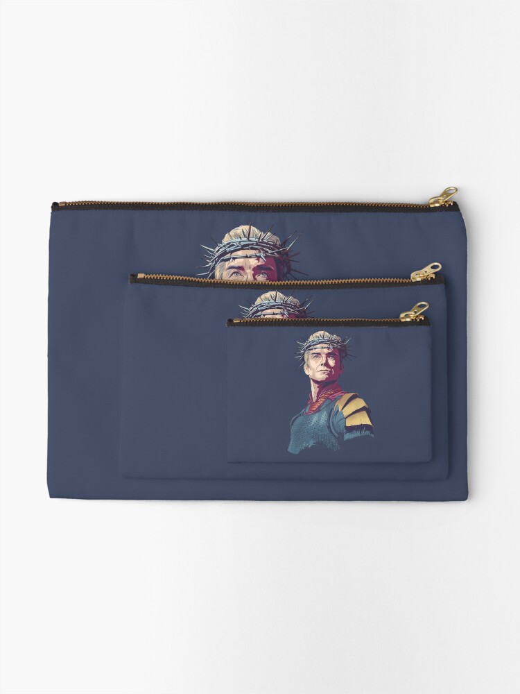 Thumbnail 2 of 4, Zipper Pouch, Homelander designed and sold by ilustracool.