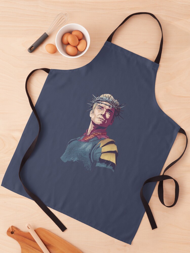 Thumbnail 1 of 6, Apron, Homelander designed and sold by ilustracool.