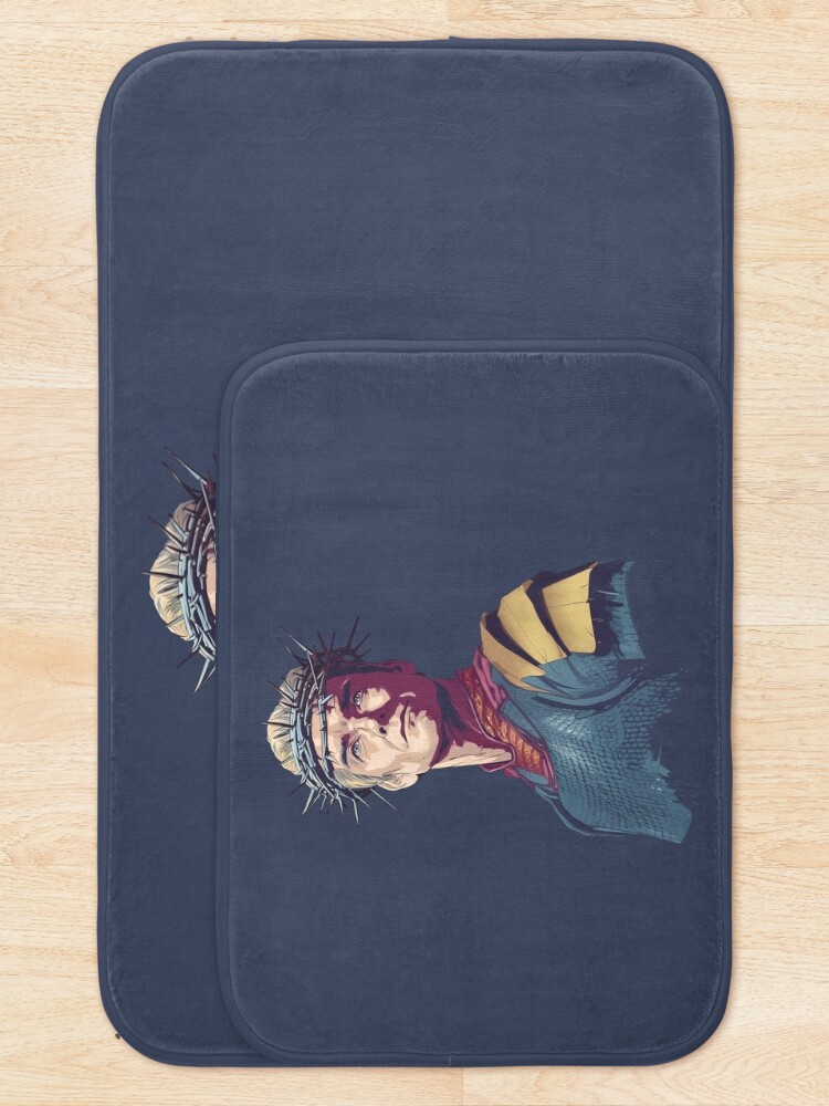 Thumbnail 5 of 6, Bath Mat, Homelander designed and sold by ilustracool.