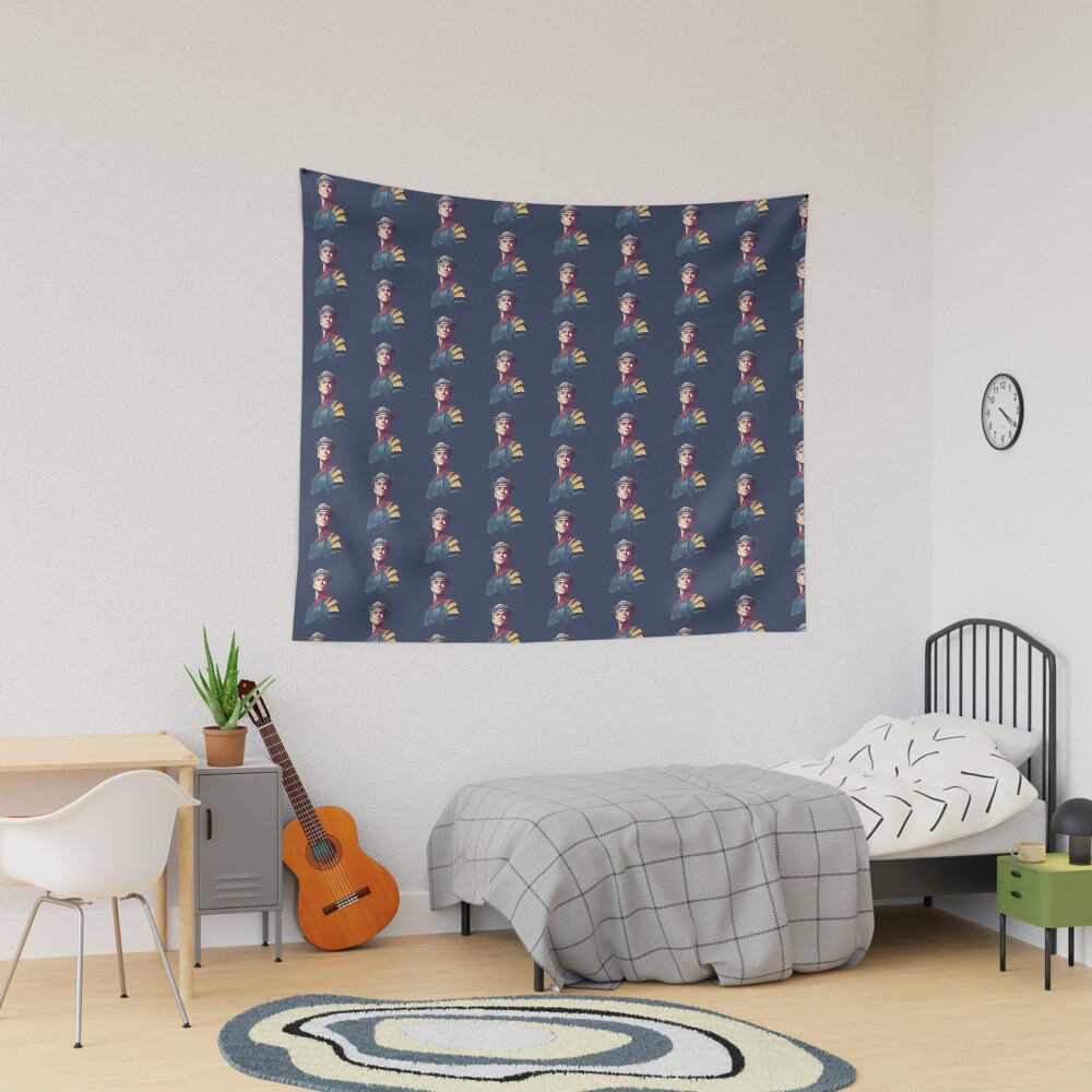 Vista previa del artículo con la obra «Tela decorativa», diseñado y vendido por ilustracool.