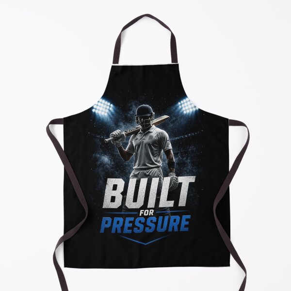 Item preview, Built For Pressure Cricket Streetwear T-Shirt | Motivational Sports Graphic Tee designed and sold by Atharva-threads.