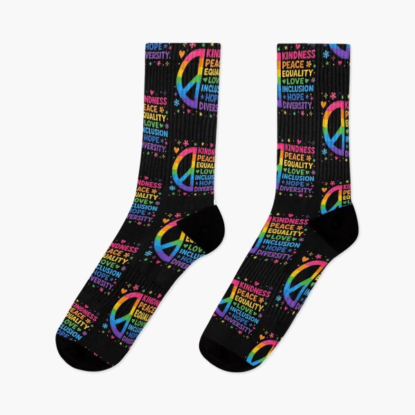 Item preview, Kindness Peace Equality Love Inclusion Hope Diversity LGBTQ designed and sold by KarimSoCute.