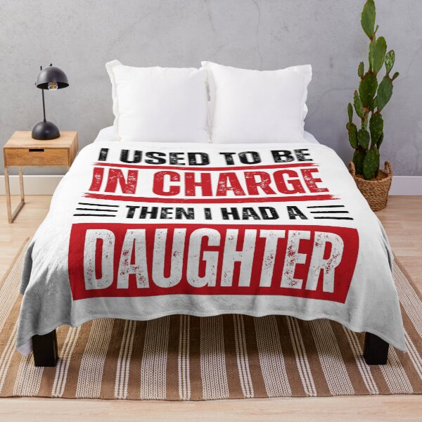 Item preview, I Used To Be In Charge Then I Had A Daughter Family Parent Humor designed and sold by JonesFlora2025.