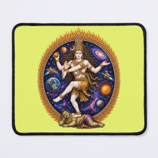 Item preview, The Cosmic Dance – Sacred Shiva Universe Art designed and sold by sunbowjp stadio.