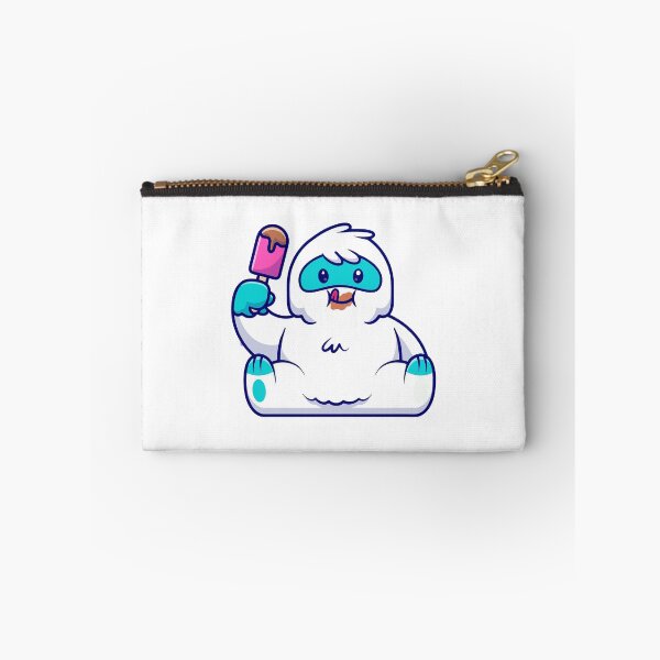 Item preview, Cute Yeti Eating Chocolate Ice Cream Pop designed and sold by dmladero.