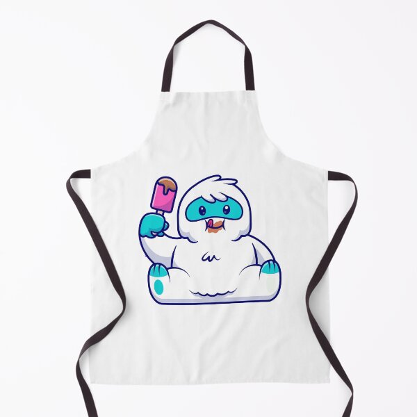Item preview, Cute Yeti Eating Chocolate Ice Cream Pop designed and sold by dmladero.