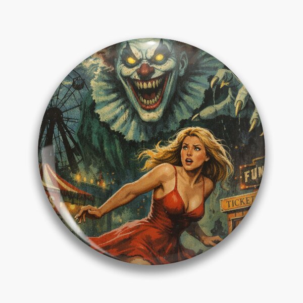 Item preview, Vintage Poster for a Sinister Fair designed and sold by JonelleTshirts.