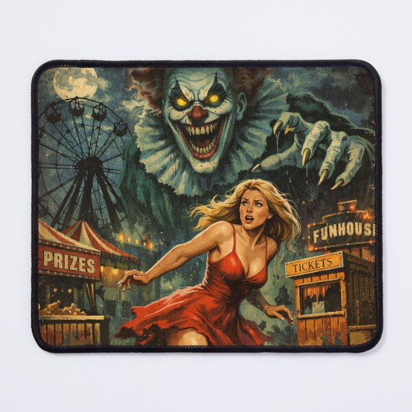 Item preview, Vintage Poster for a Sinister Fair designed and sold by JonelleTshirts.