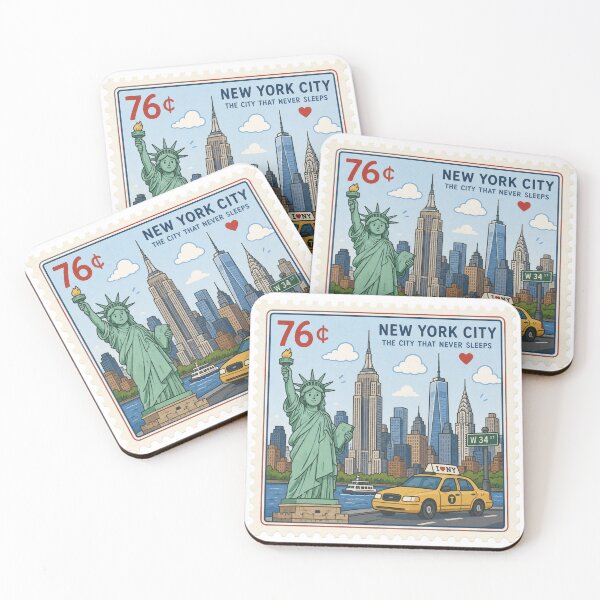 Item preview, New York City Stamp designed and sold by shelbyy328.
