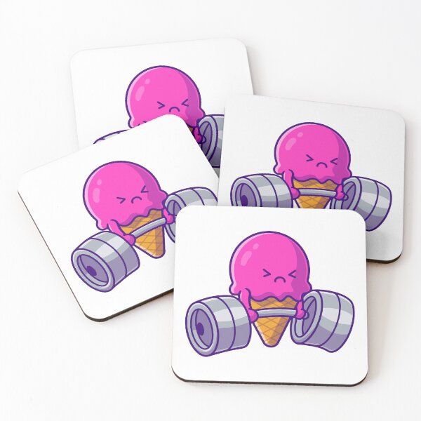 Item preview, Funny Ice Cream Cone Lifting Barbell Weight designed and sold by dmladero.