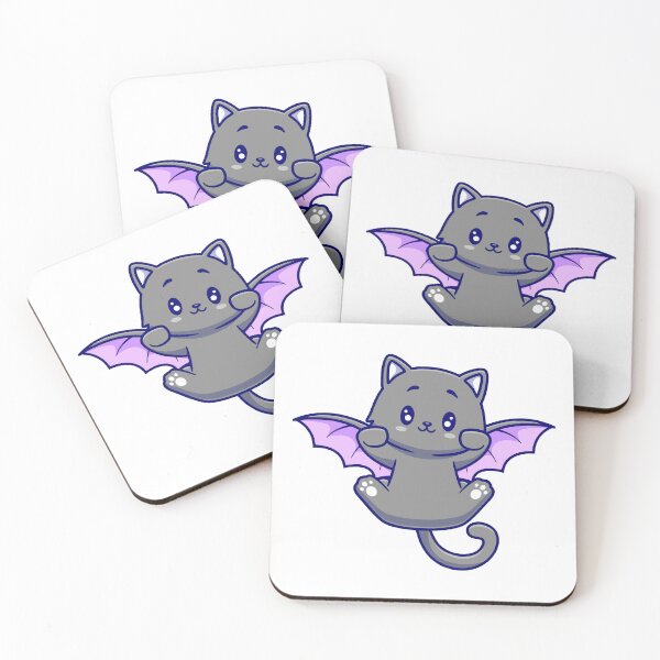 Item preview, Cute Bat Cat Flying Cartoon designed and sold by dmladero.