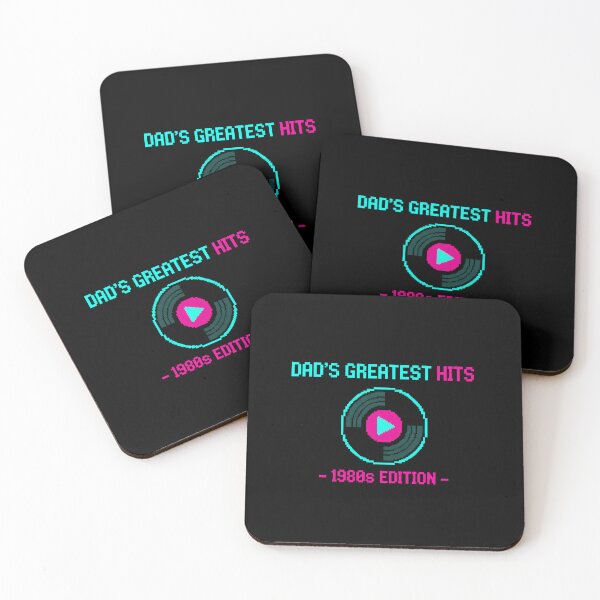 Item preview, Dad’s Greatest Hits 1980s Edition Retro T Shirt designed and sold by FestivityFinds.