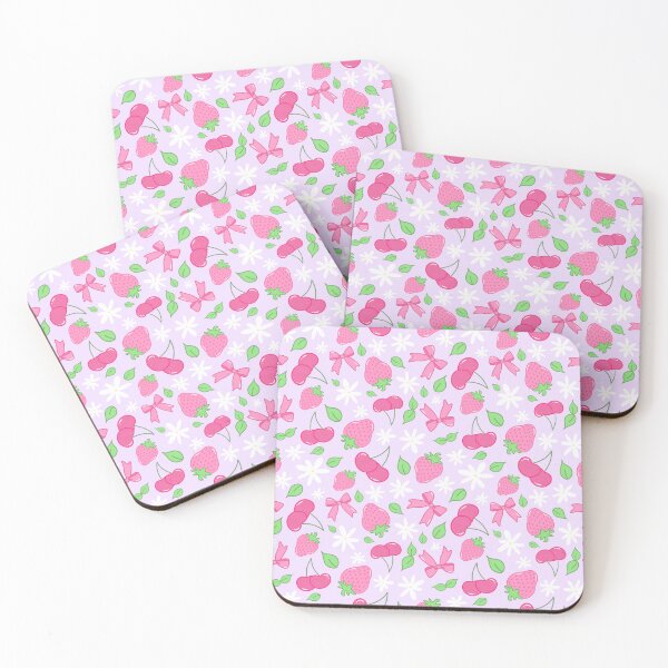 Item preview, Pink Berry Seamless Pattern designed and sold by flossistudio.